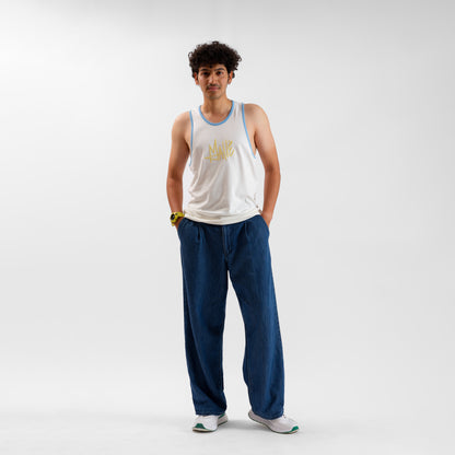 Malle Champagne Racerback Tank Top