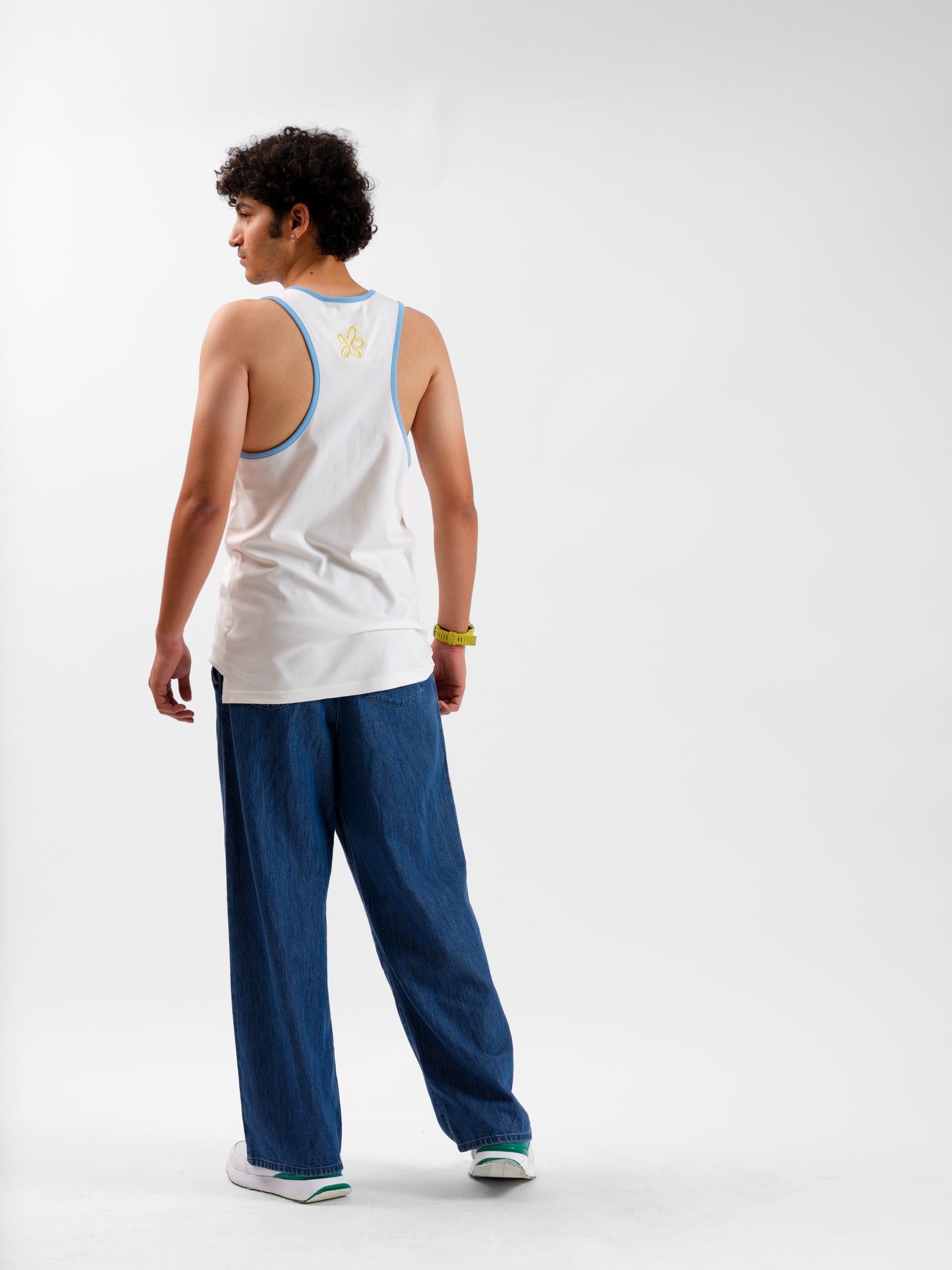 Malle Champagne Racerback Tank Top