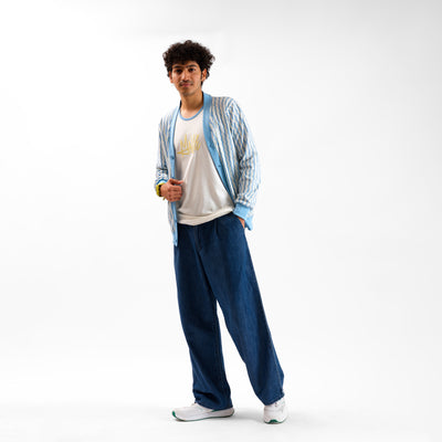 Malle Cornflower Full-Sleeved Cardigan