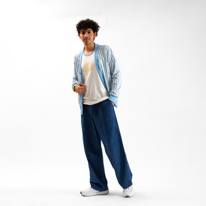 Malle Cornflower Full-Sleeved Cardigan