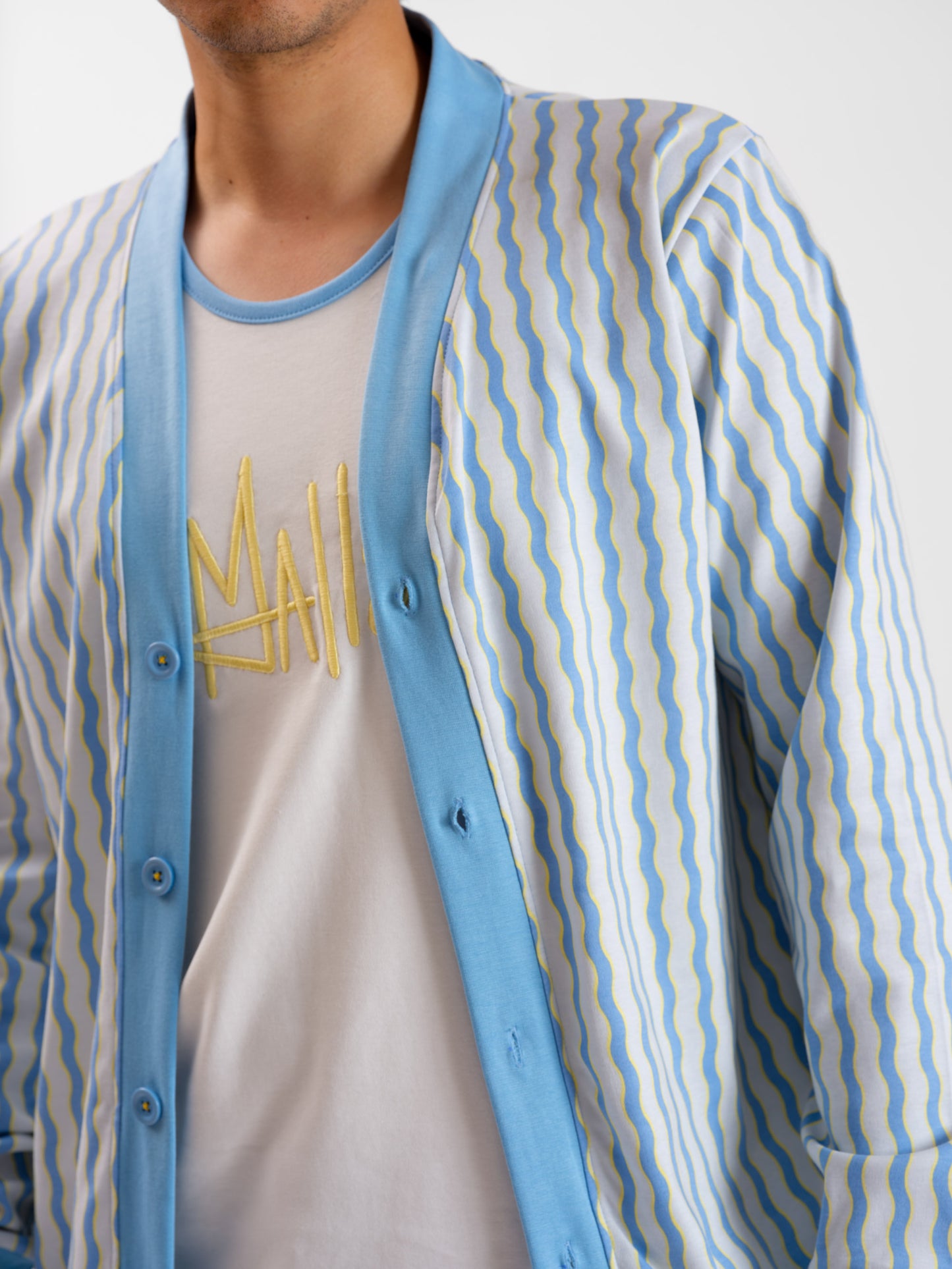 Malle Cornflower Full-Sleeved Cardigan