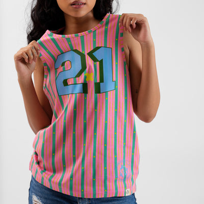 Malle Mischief Managed Racerback Tank Top