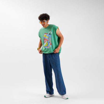 Malle Pomelo Sleeveless Boxy Top