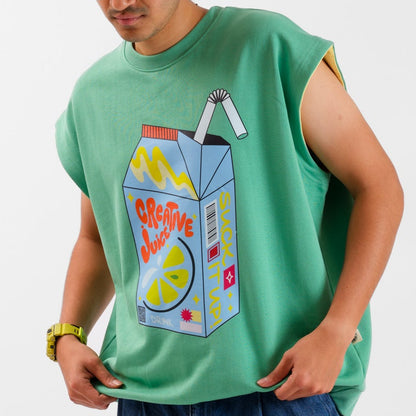 Malle Pomelo Sleeveless Boxy Top