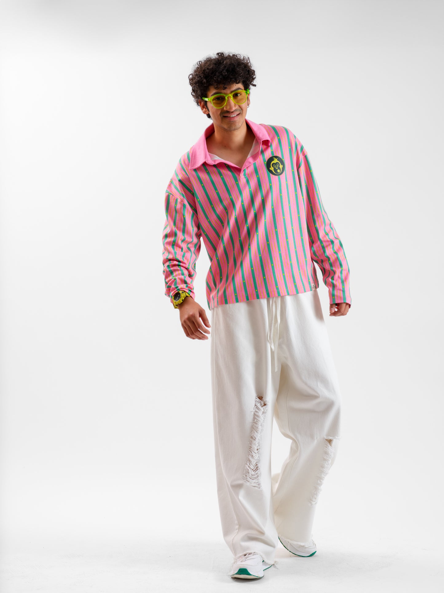 Malle Mischief Managed Full-Sleeved Polo