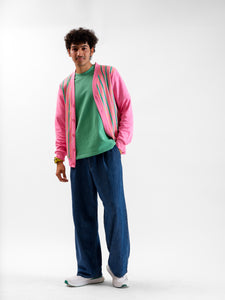 Malle Periwinkle Full-Sleeved Cardigan