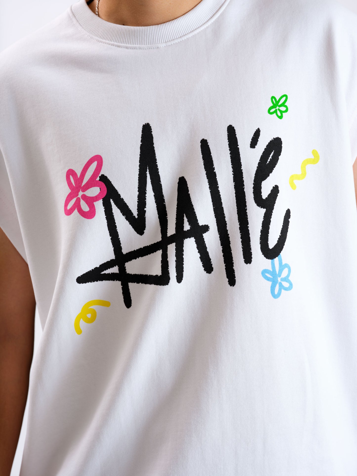 Malle Full Bloom Sleeveless Boxy Top