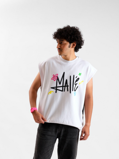 Malle Full Bloom Sleeveless Boxy Top
