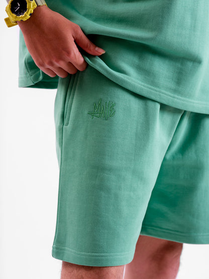 Malle Celadon Unisex Shorts