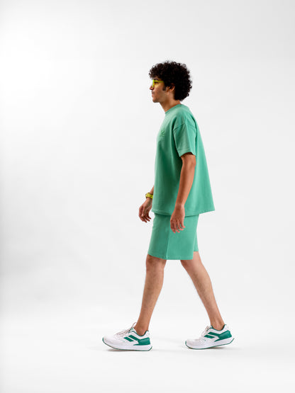 Malle Celadon Unisex Shorts