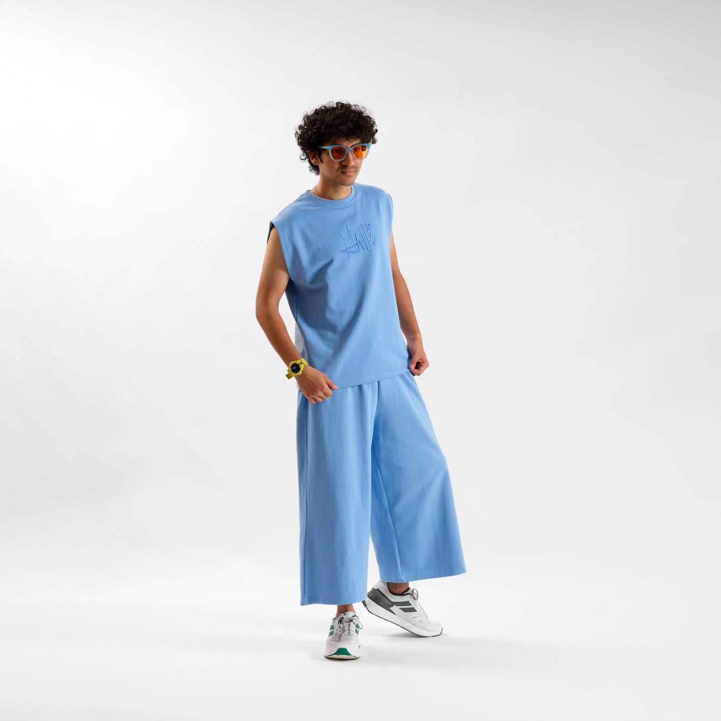 Malle Azure Sleeveless Tank Top