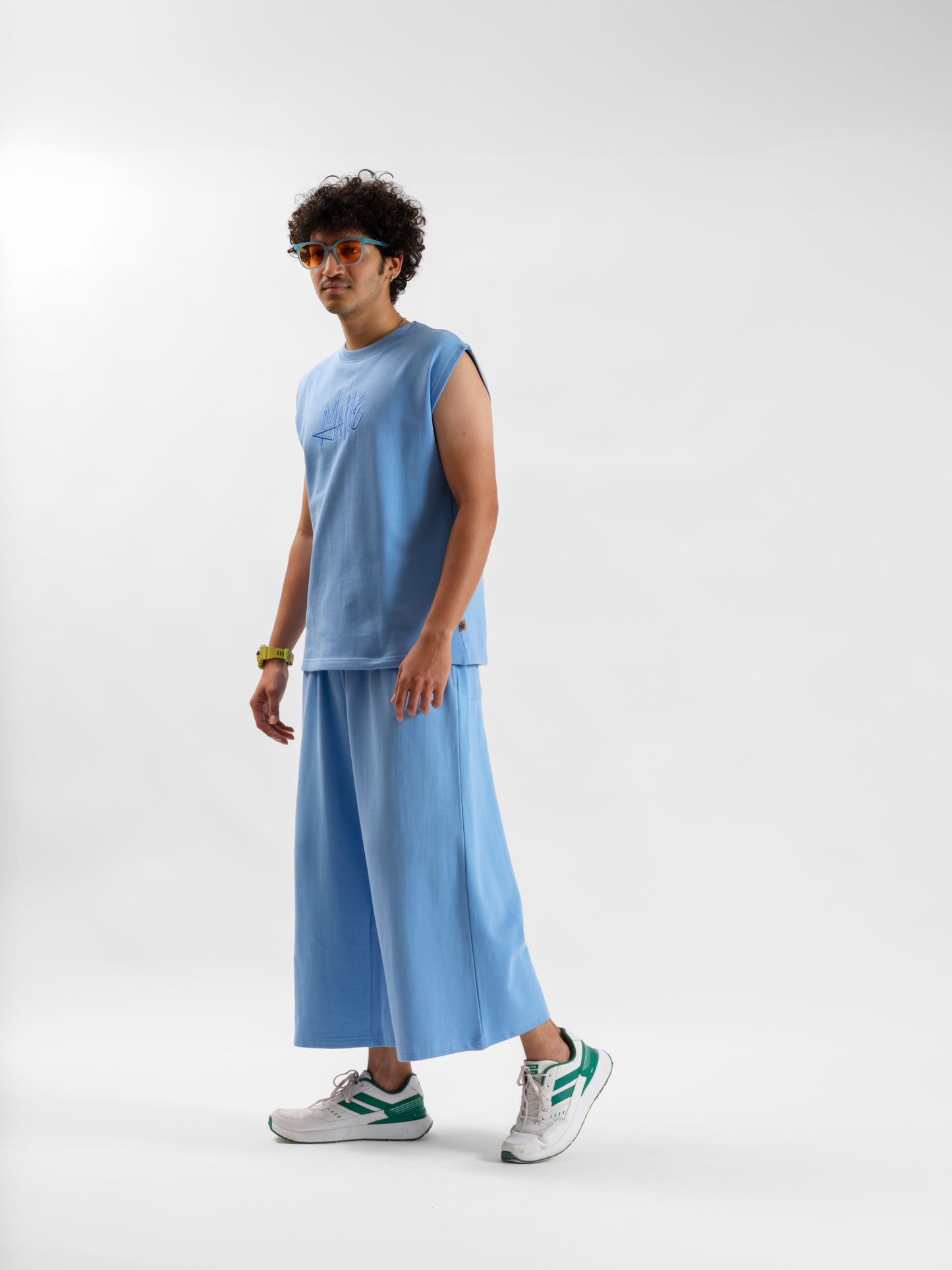 Malle Azure Sleeveless Tank Top