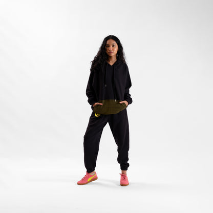 Malle Black Currant Balloon Joggers