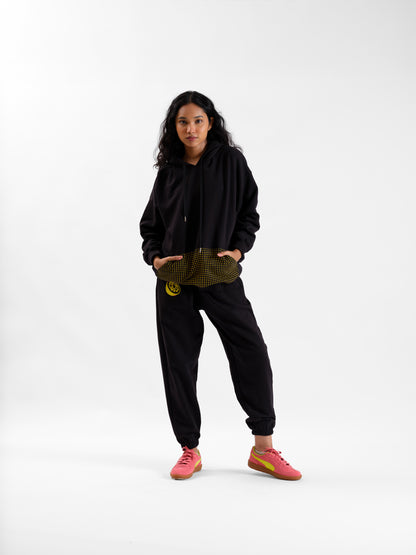 Malle Black Currant Balloon Joggers