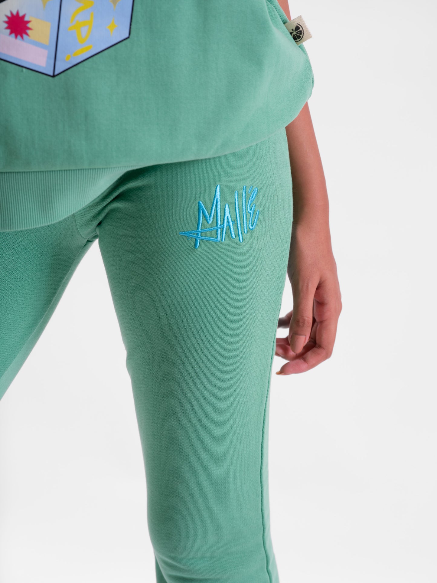 Malle Celadon Flared Pants