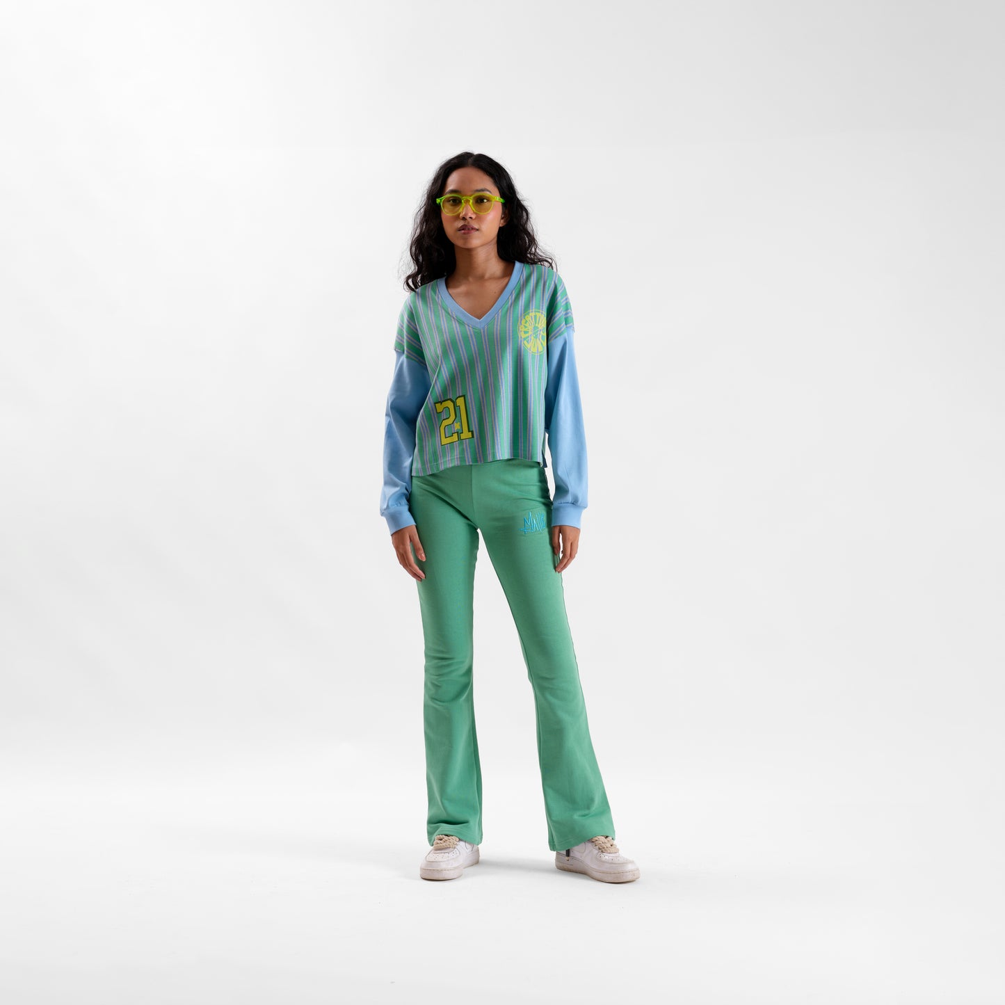 Malle Huckleberry Cropped Sweatshirt