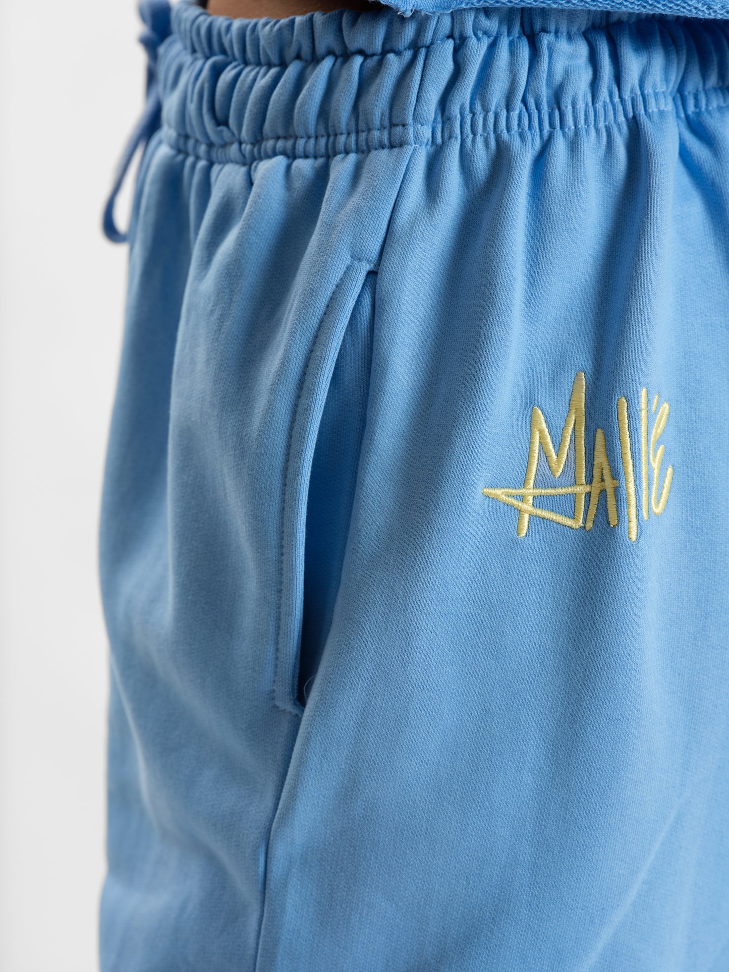 Malle Azure Cropped Sweatshirt