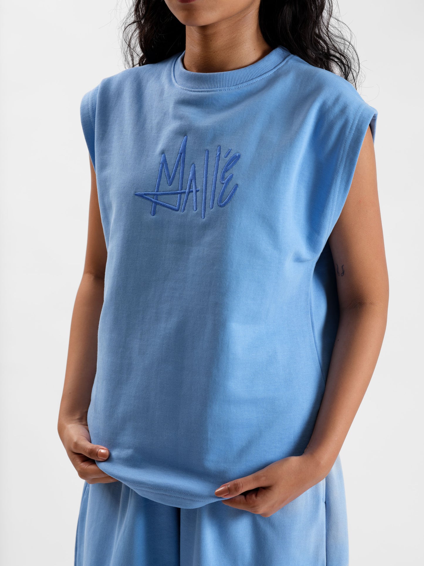 Malle Azure Sleeveless Tank Top
