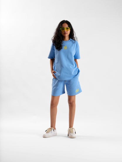 Malle Azure Unisex Shorts
