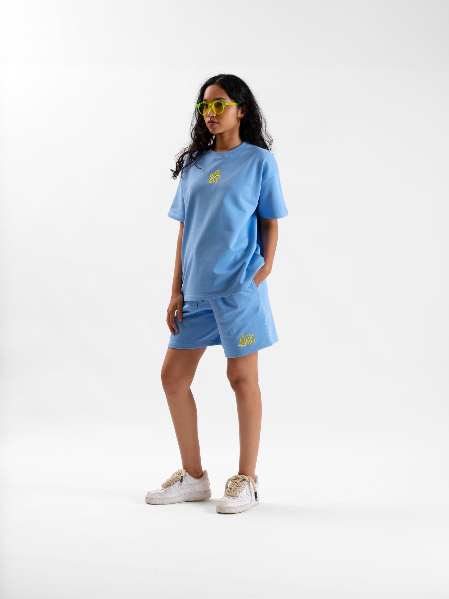 Malle Azure Unisex Shorts
