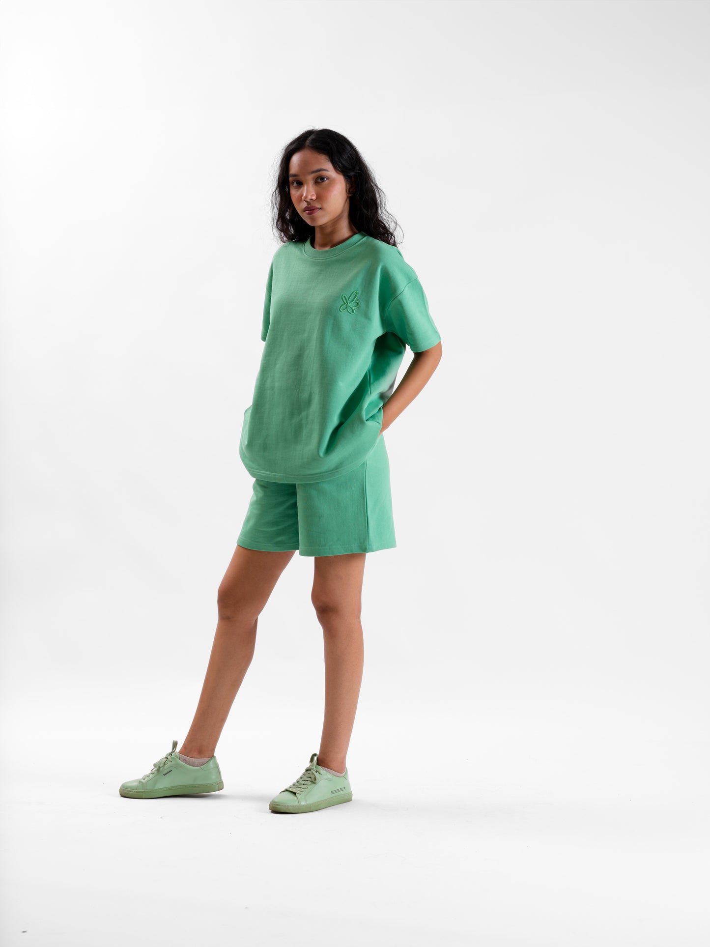 Malle Celadon Unisex Shorts