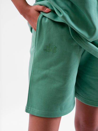 Malle Celadon Unisex Shorts