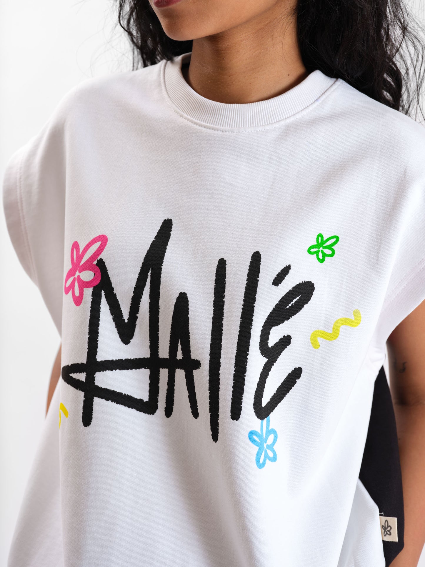 Malle Full Bloom Sleeveless Boxy Top