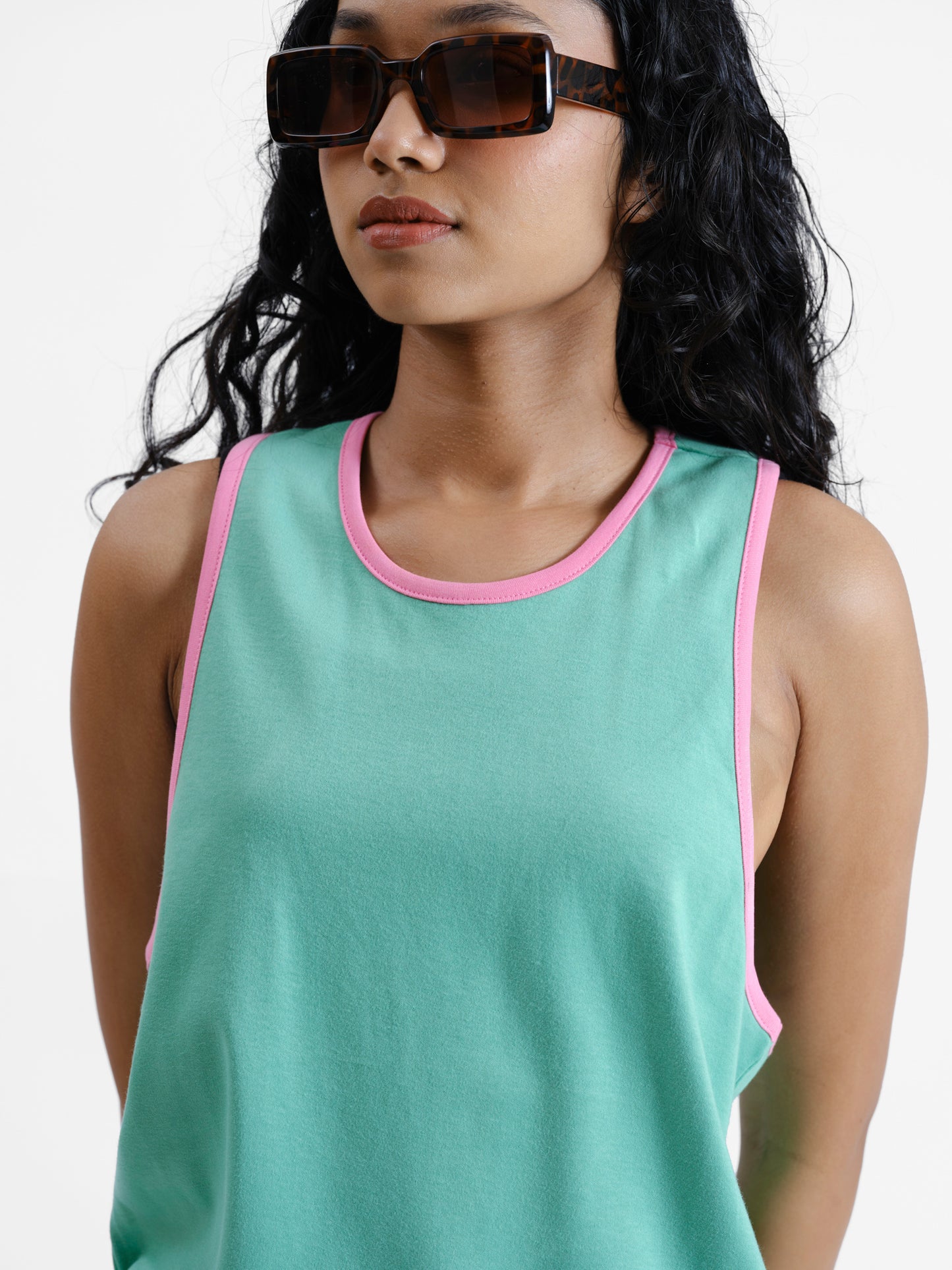 Malle Guava Racerback Tank Top