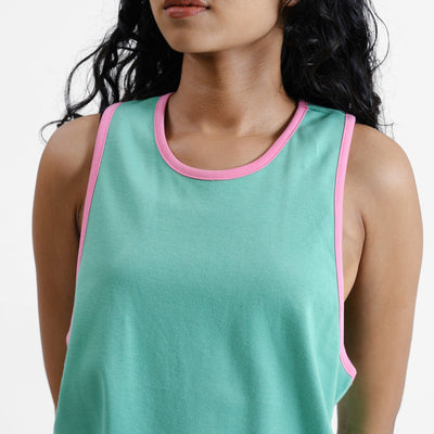 Malle Guava Racerback Tank Top