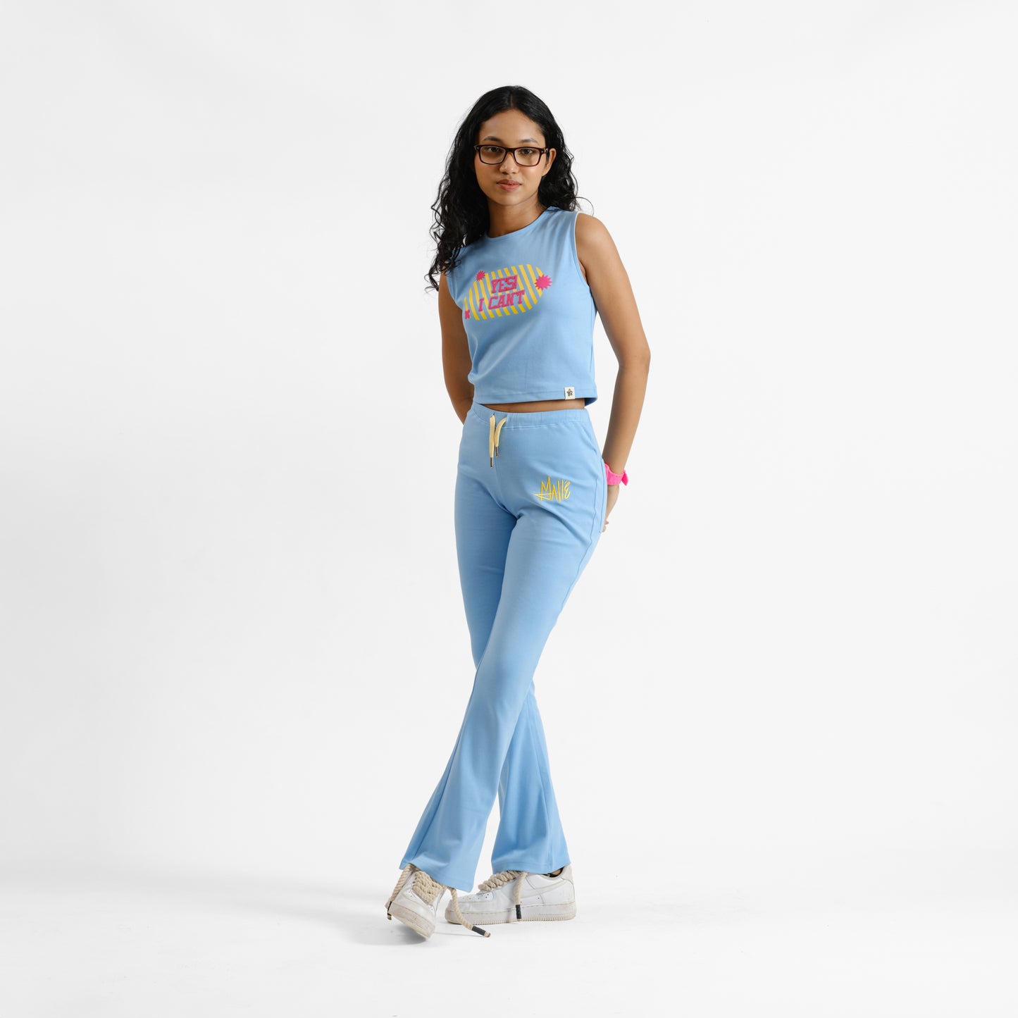 Malle Azure Flared Pants