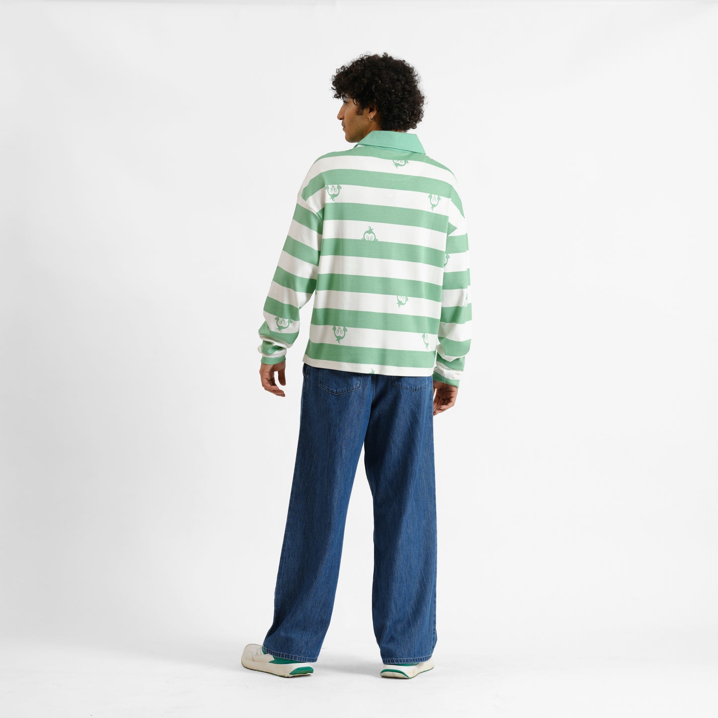 Malle Monkeying Around Full-Sleeved Polo