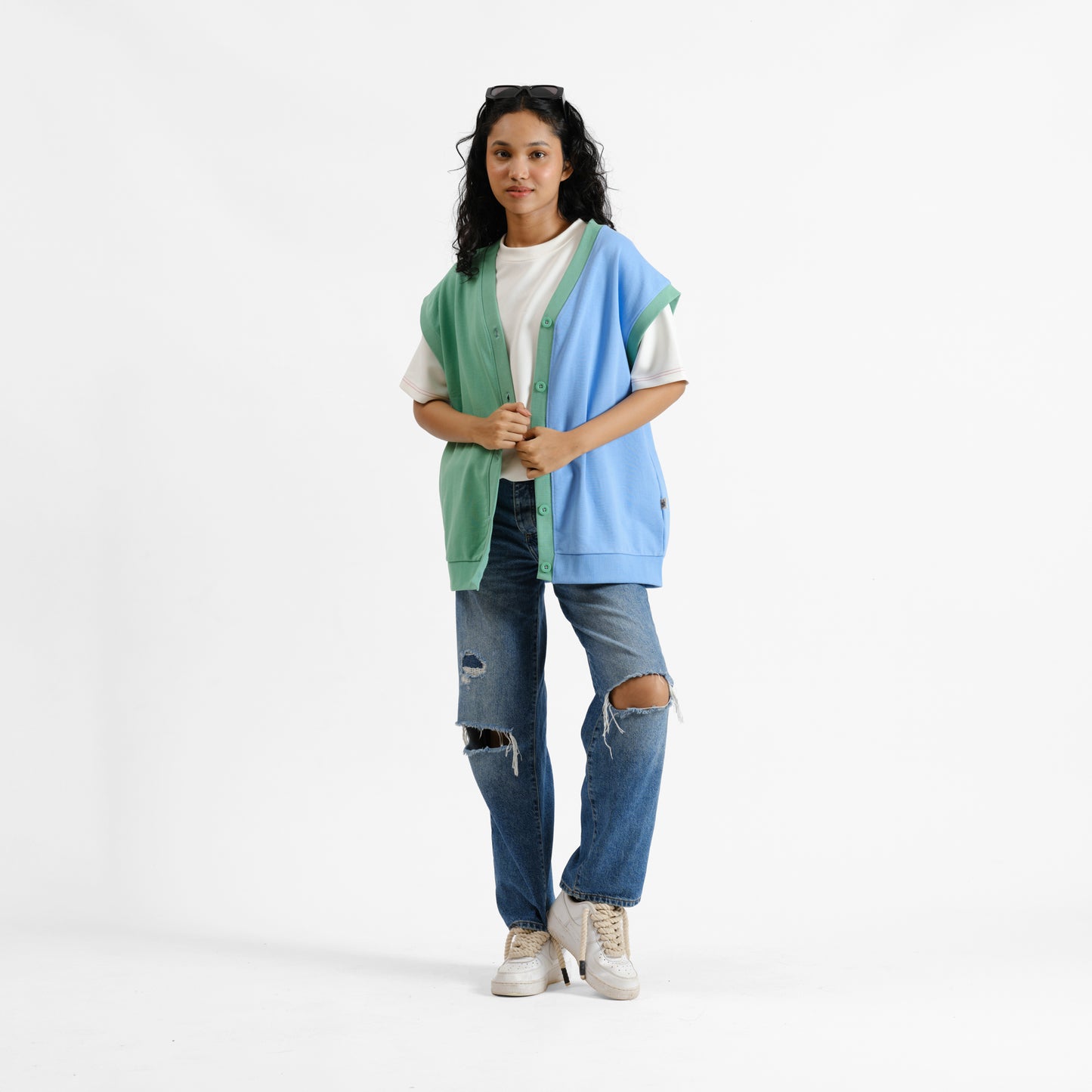 Malle Celeste Half-Sleeved Cardigan