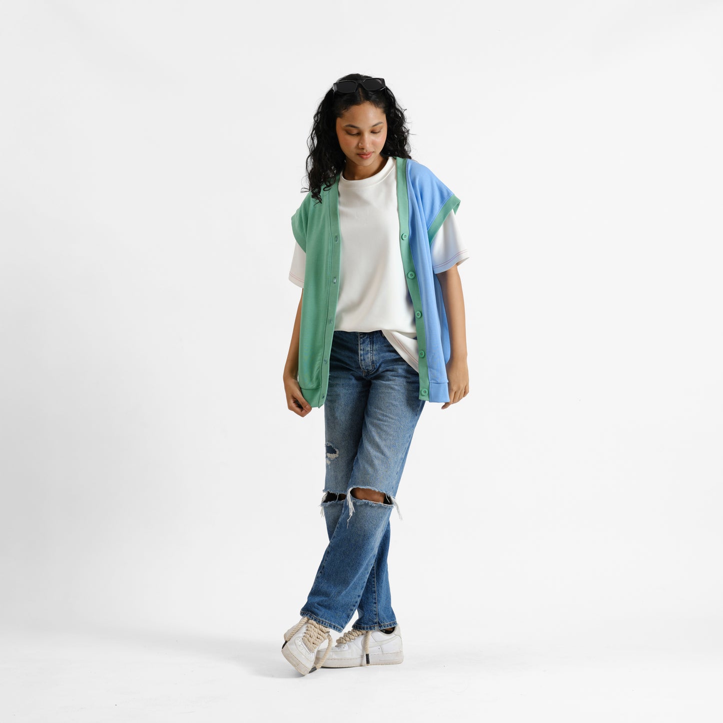 Malle Celeste Half-Sleeved Cardigan