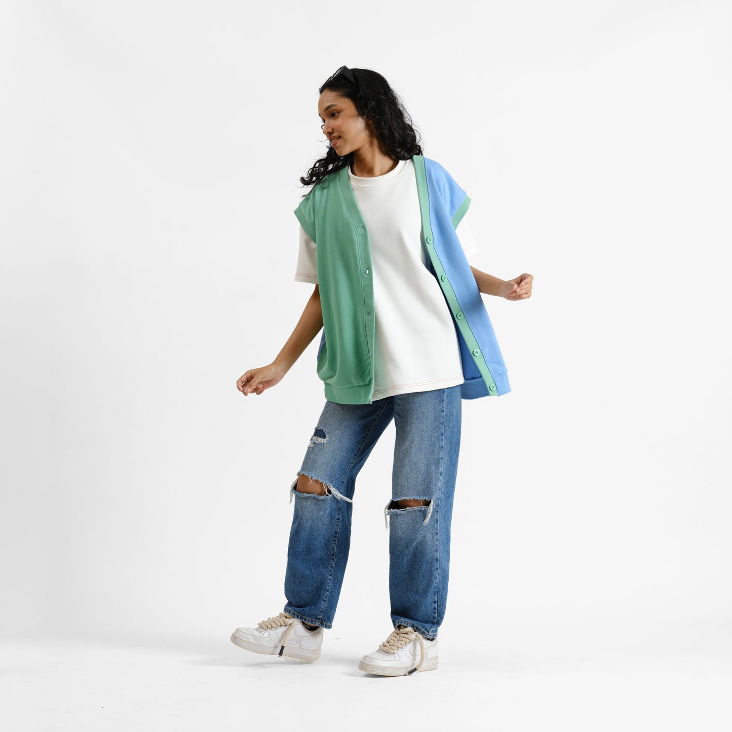 Malle Celeste Half-Sleeved Cardigan