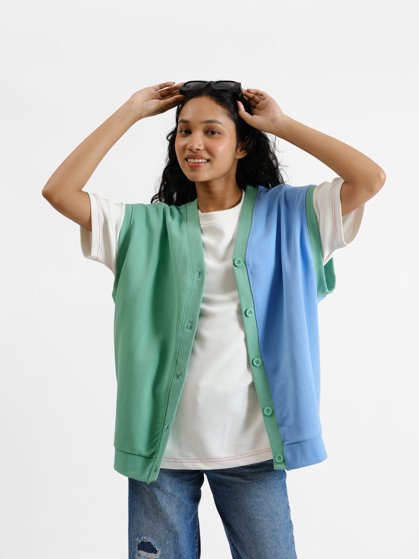 Malle Celeste Half-Sleeved Cardigan
