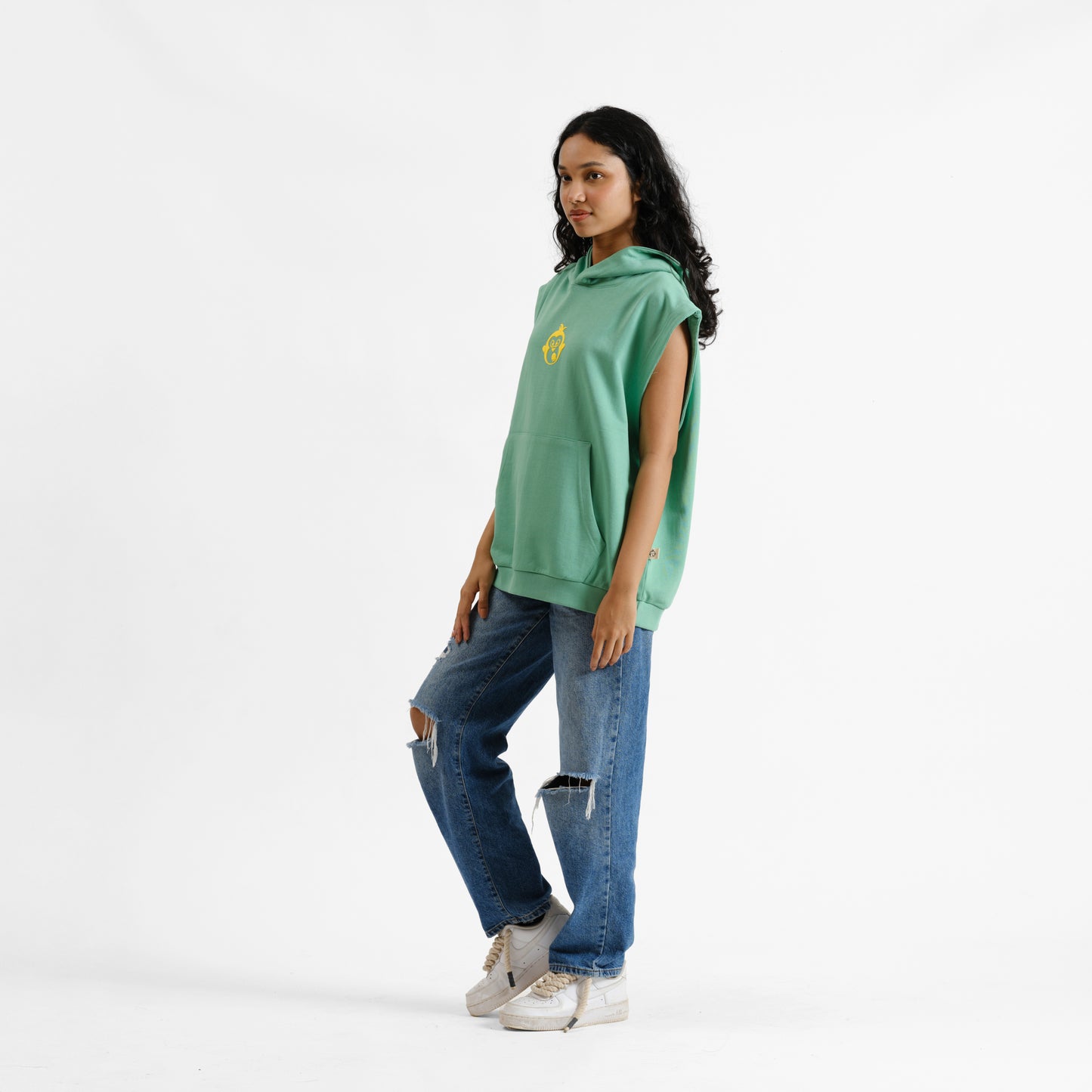 Malle Split Happens Sleeveless Hoodie