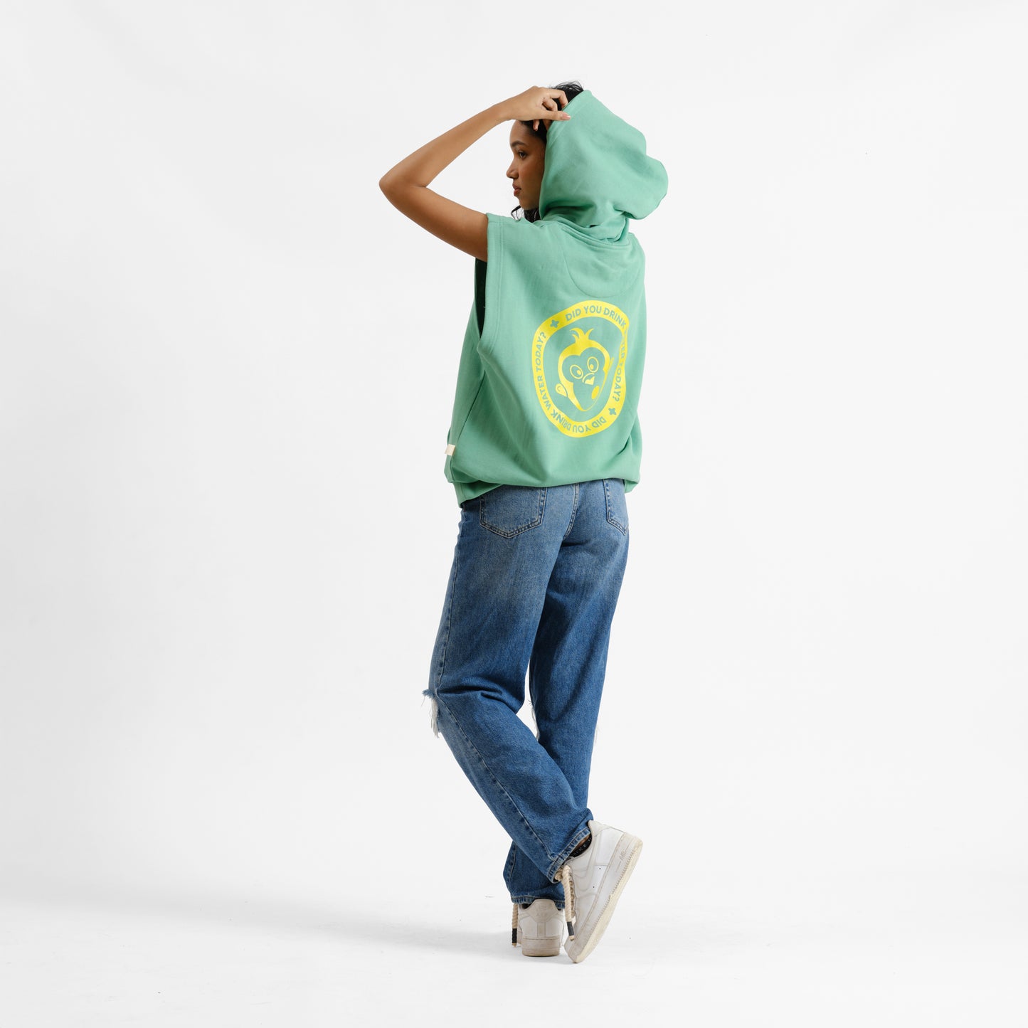 Malle Split Happens Sleeveless Hoodie