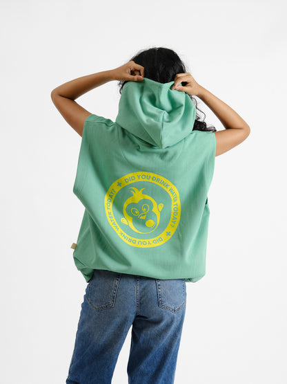 Malle Split Happens Sleeveless Hoodie