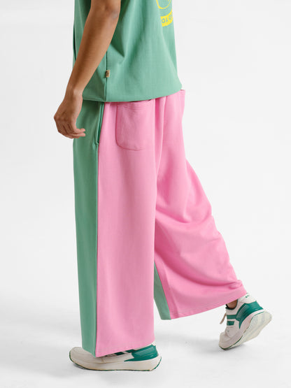 Malle Grapefruit Wide Leg Pants