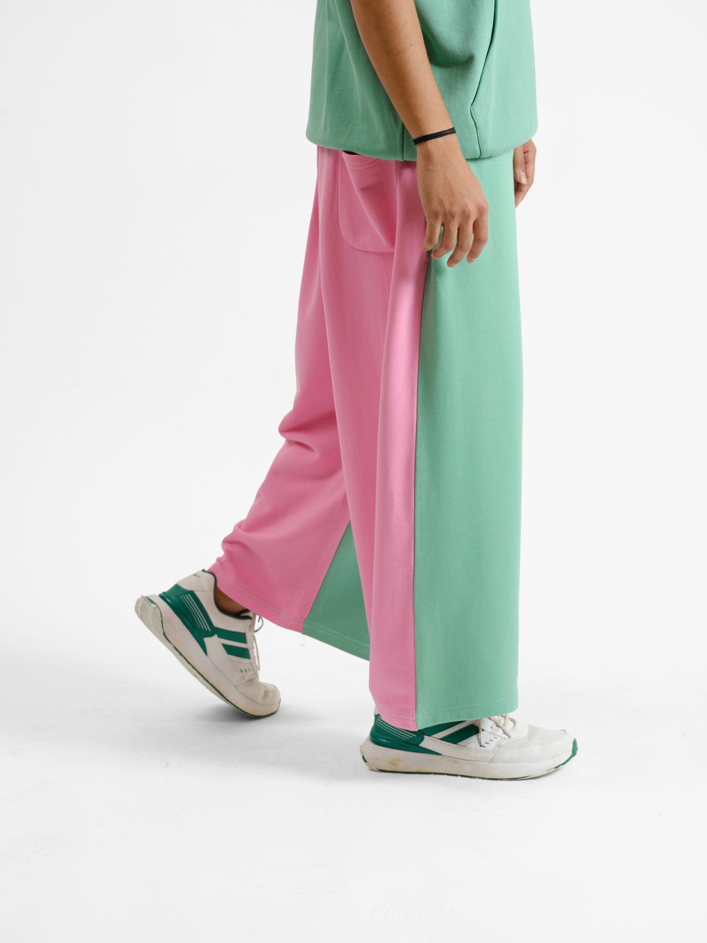 Malle Grapefruit Wide Leg Pants