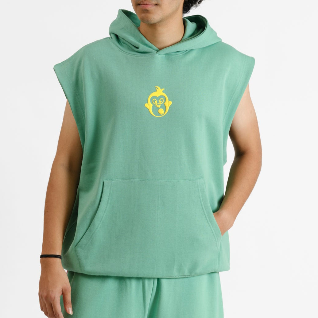 Malle Split Happens Sleeveless Hoodie