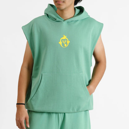 Malle Split Happens Sleeveless Hoodie
