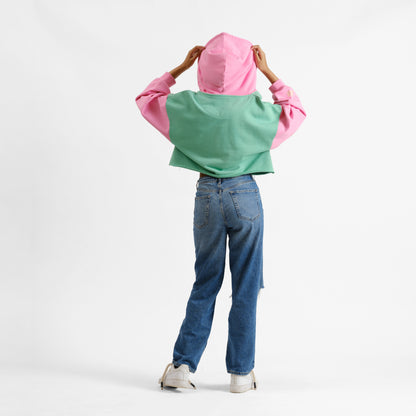 Malle Myrtle Cropped Hoodie