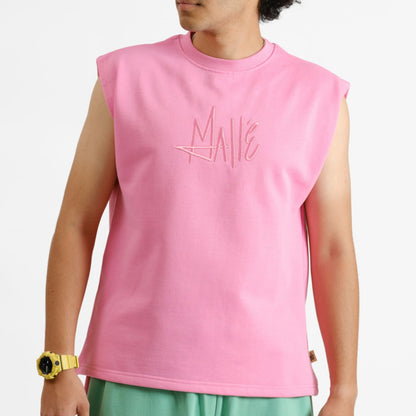 Malle Bubblegum Sleeveless Tank Top