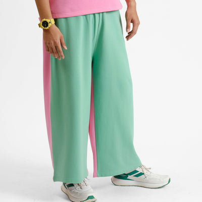 Malle Grapefruit Wide Leg Pants