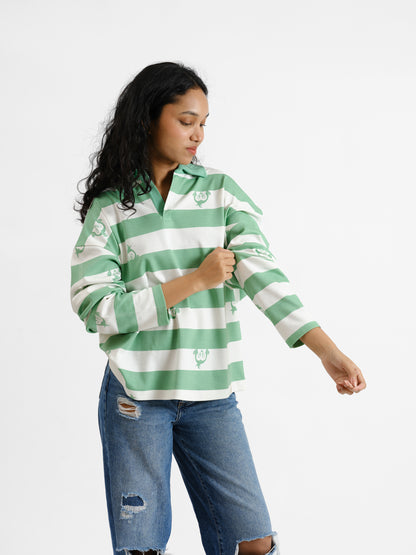Malle Monkeying Around Full-Sleeved Polo