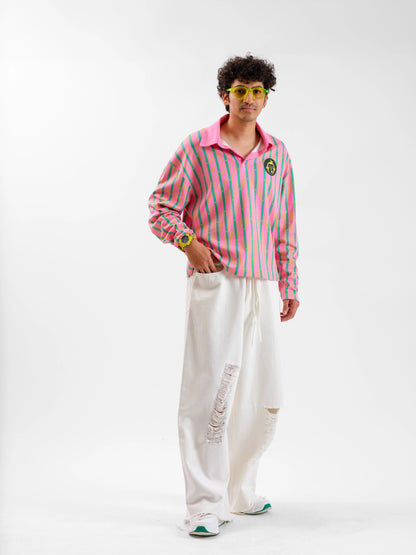 Malle Mischief Managed Full-Sleeved Polo