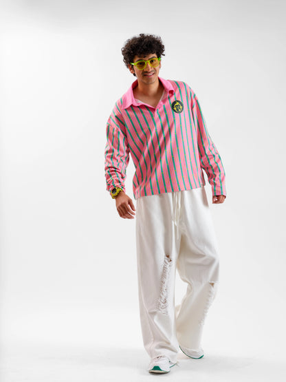 Malle Mischief Managed Full-Sleeved Polo