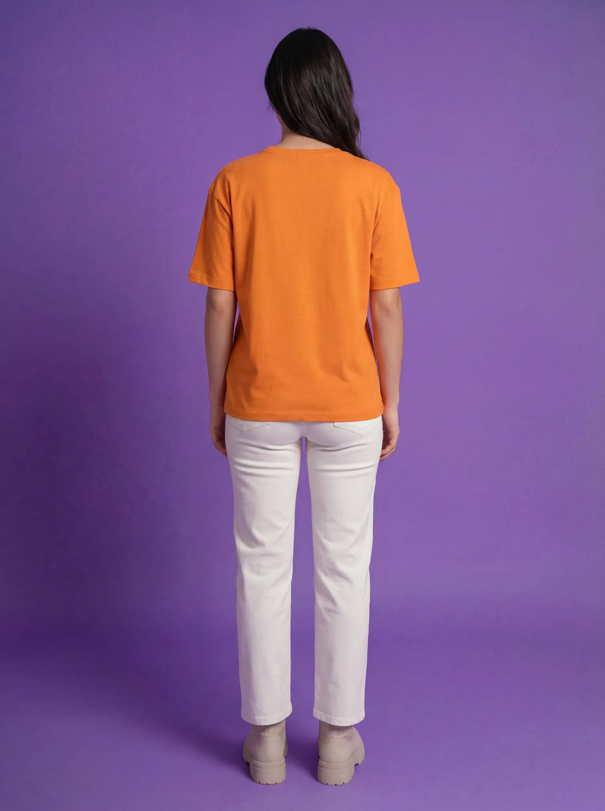 orange women model