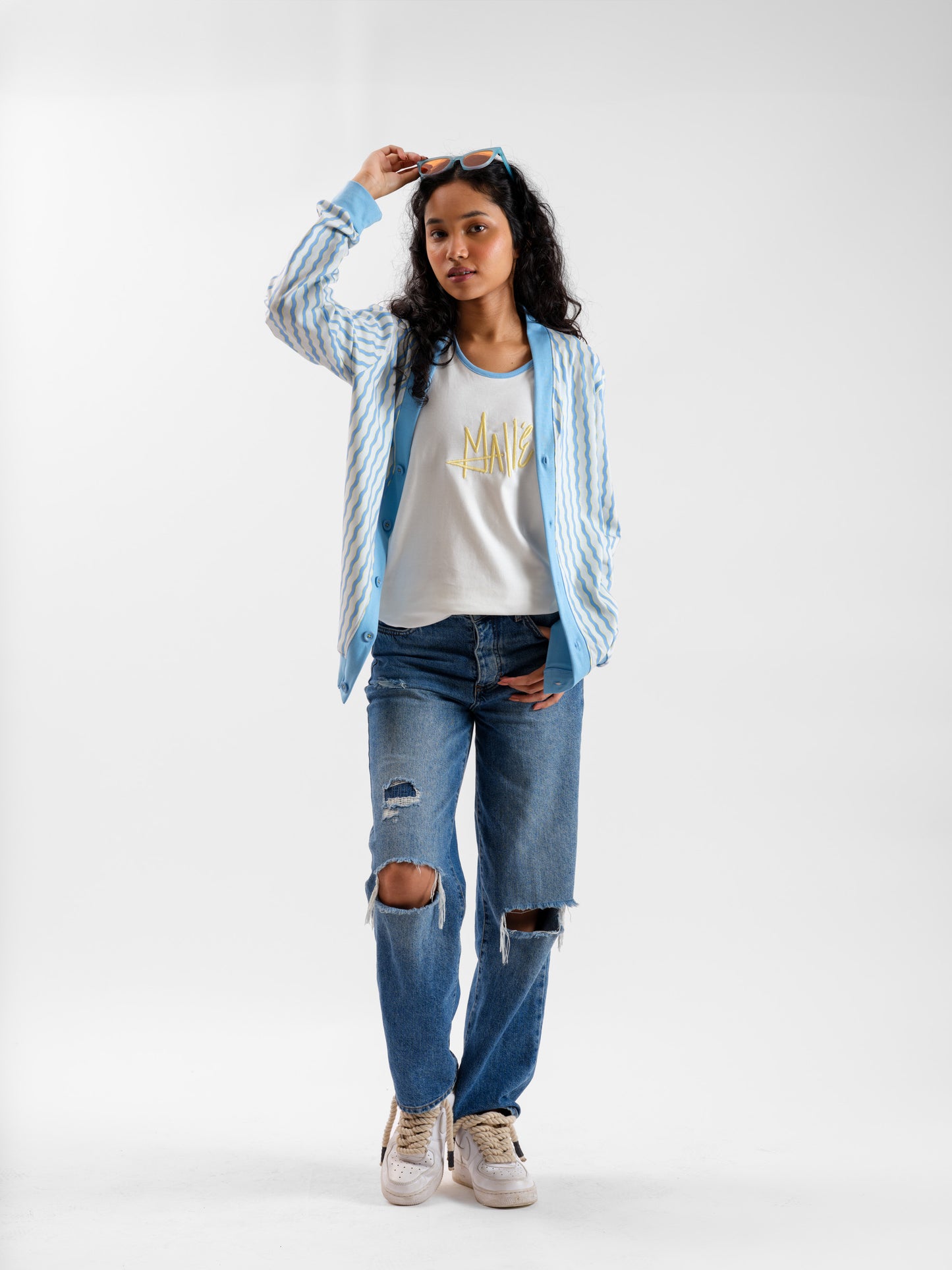 mallé cardigan tops for women